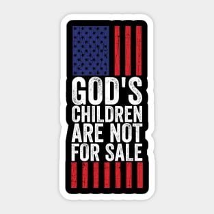 God's Children Are Not For Sale Sticker